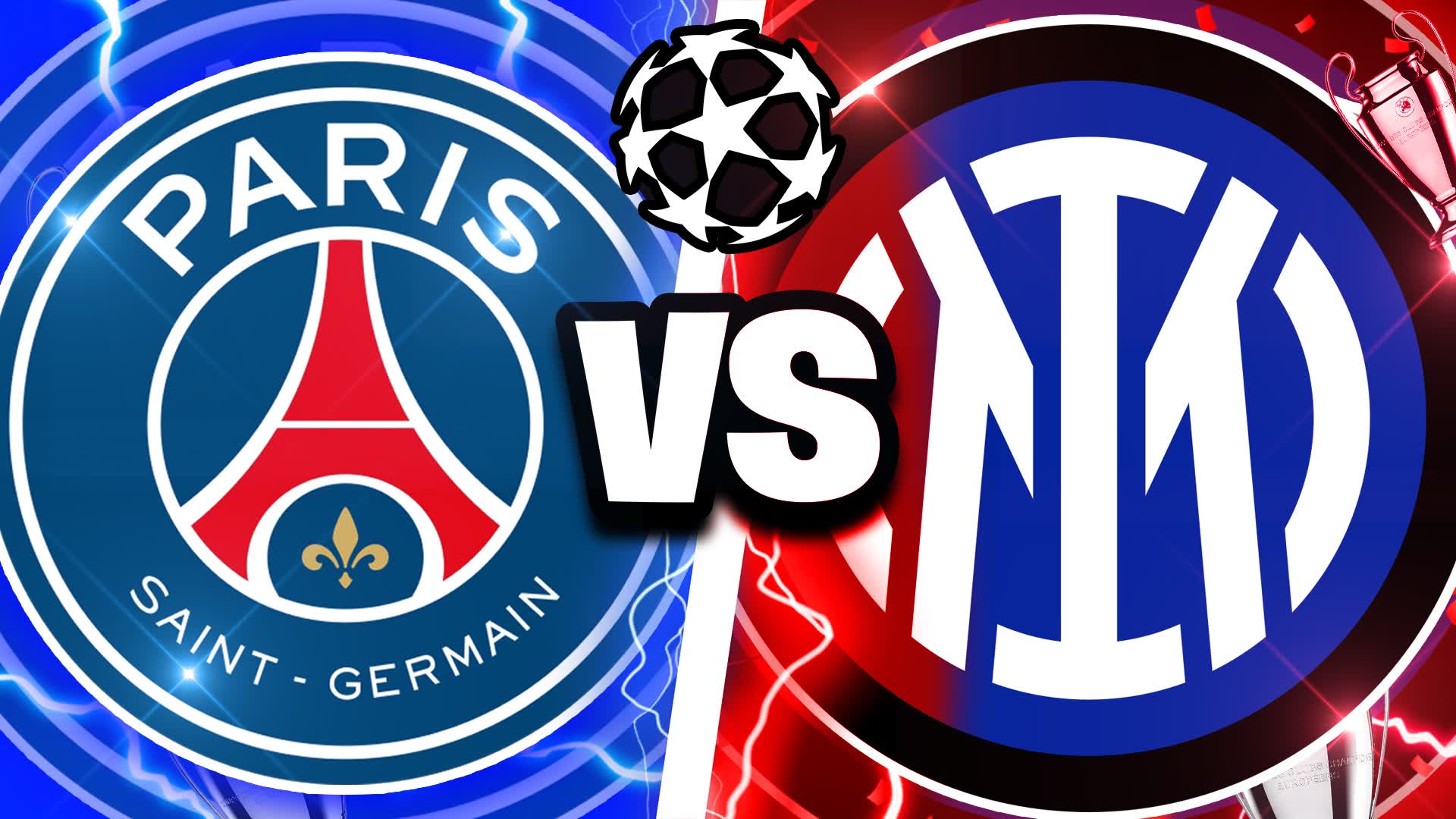 🔴TMNT PSG VS INTER RED VS BLUE🔵