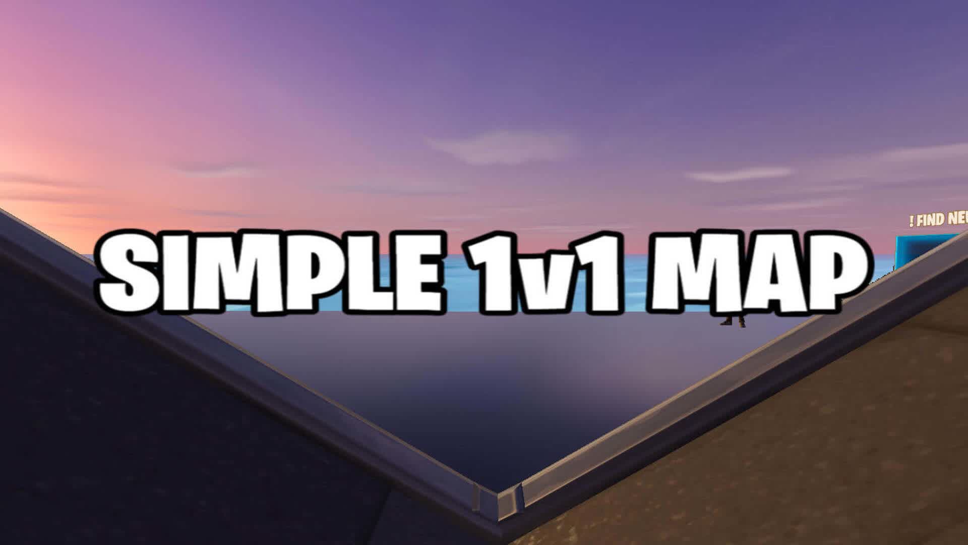 Simple 1v1 map 2105 3880 5553 by ralu69 fortnite