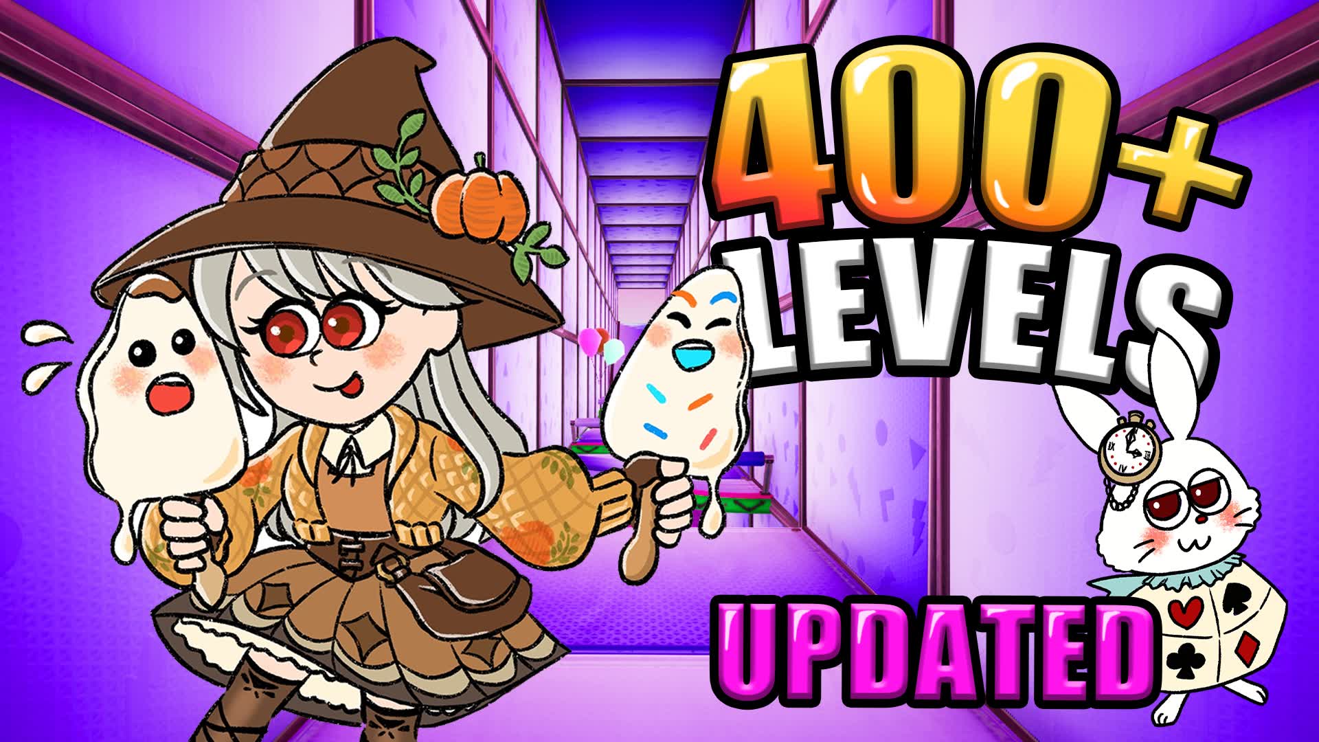 💗KAWAII PARKOUR 400 LEVELS🍄ALICE🍄