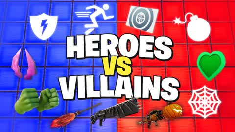 🦸 HEROES VS VILLAINS 🦹‍♂️