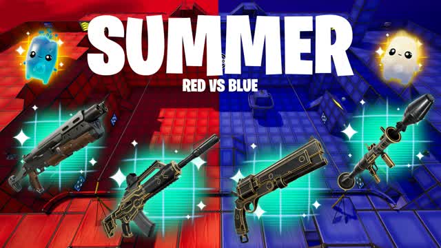 SUPER CRAZY SUMMER RED VS BLUE đŽđ”