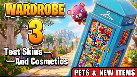 WARDROBE 3 👕 TEST SKINS, OUTFIT, LOCKER