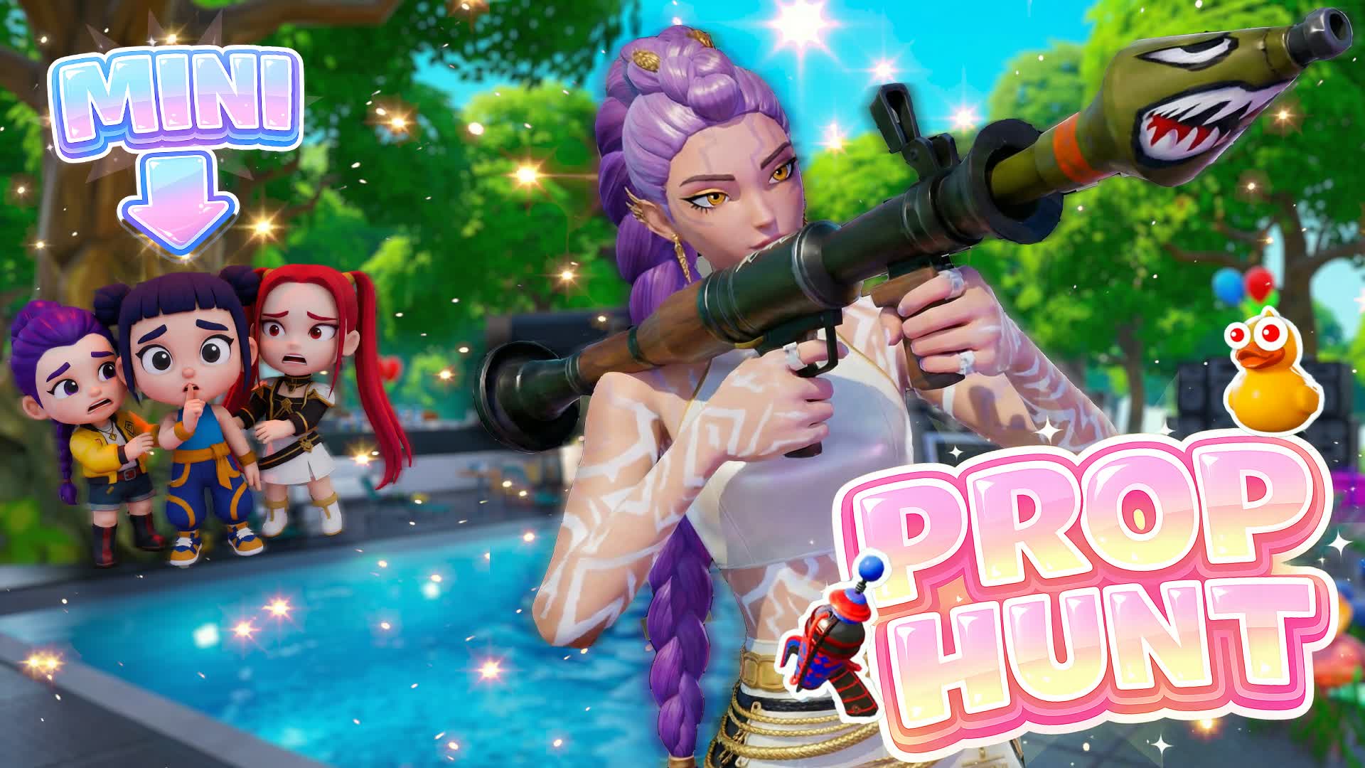 MINI KPOP DEMON HUNTERS 👀 [PROP HUNT]