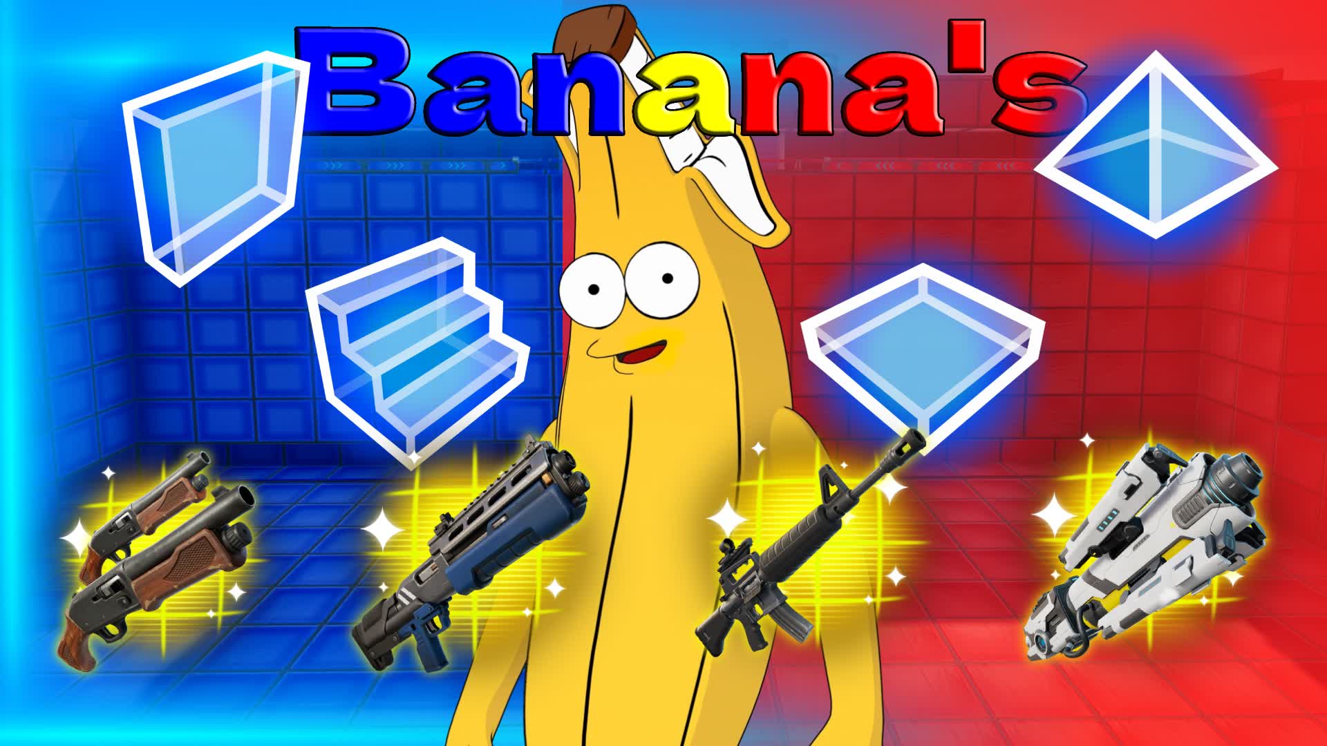 Banana's🍌 🔴Red Vs Blue🔵 FFA!