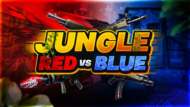 Jungle Red vs Blue