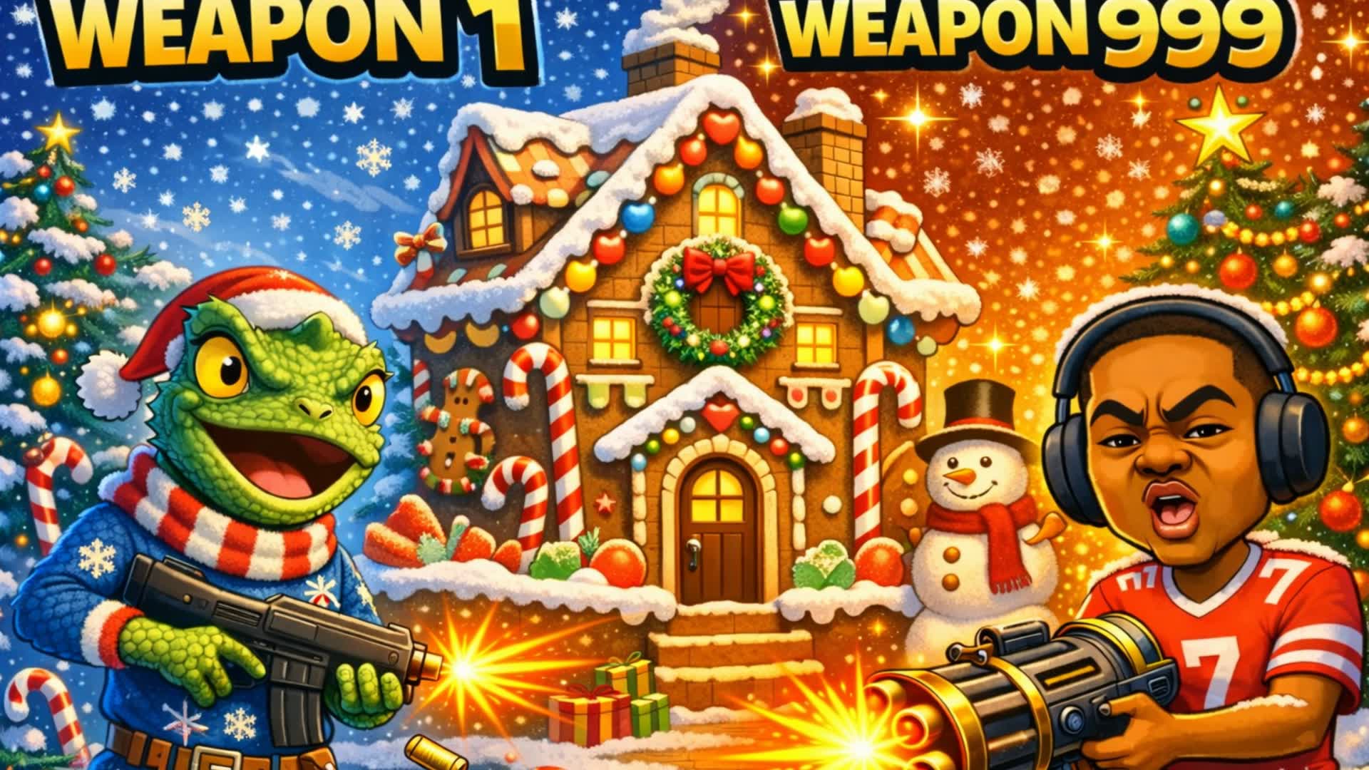 😎SUPER GUN GAME🔫AURA 🔫CHRISTMAS