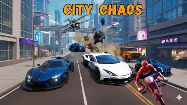 🚘CARS GAMES - CITY CHAOS