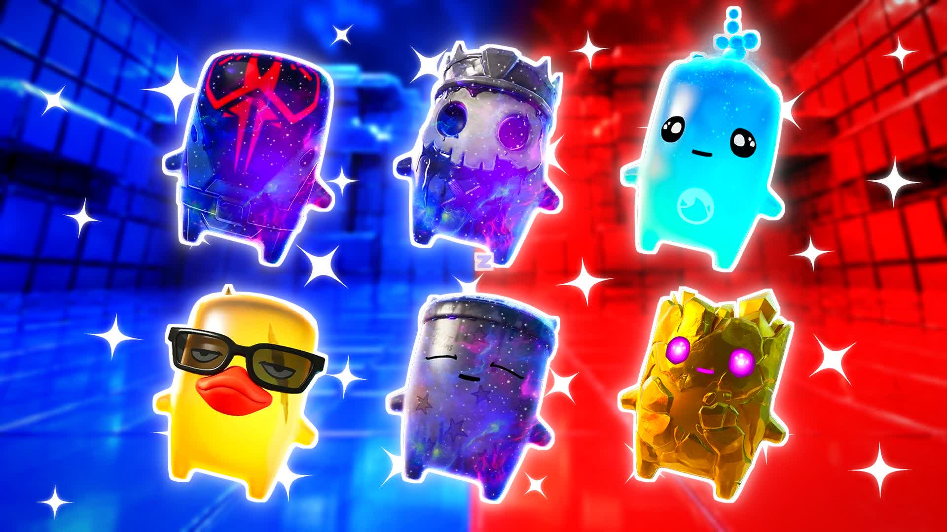 RED VS BLUE CRYSTAL STRIKE 🔴🔵