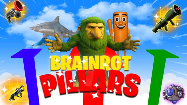 BRAINROT PILLARS 😂 MEME MUSIC PARTY