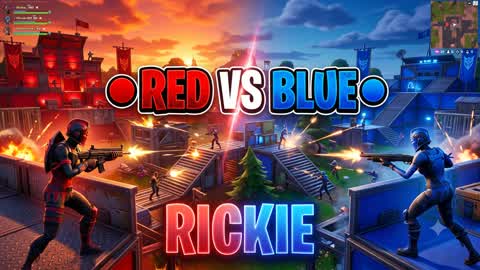🔴 RED VS BLUE RICKIE 🔵