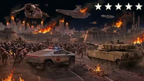 STAR WARS ZOMBIE TRAP DEFENSE DRIVING