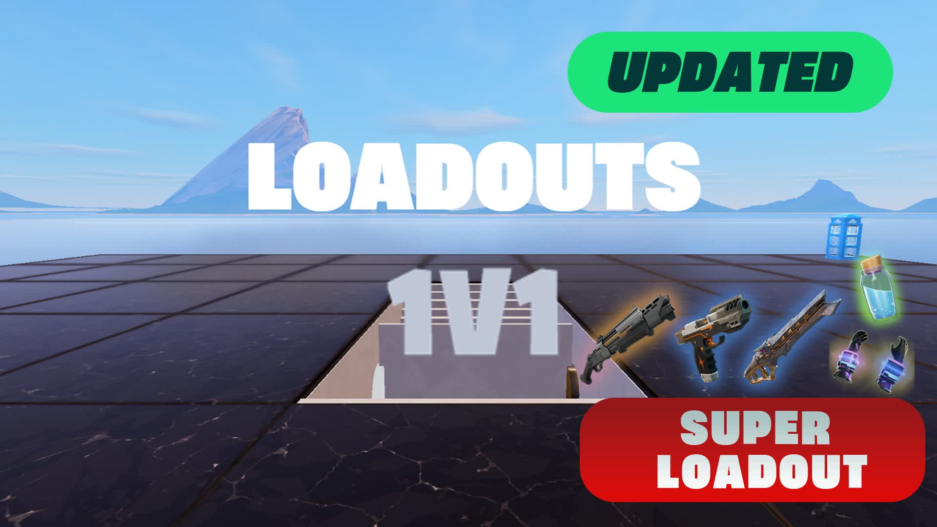 Loadouts 1v1 *Ch6S3 Weapons 3060-0650-4454 by dorq - Fortnite Creative ...