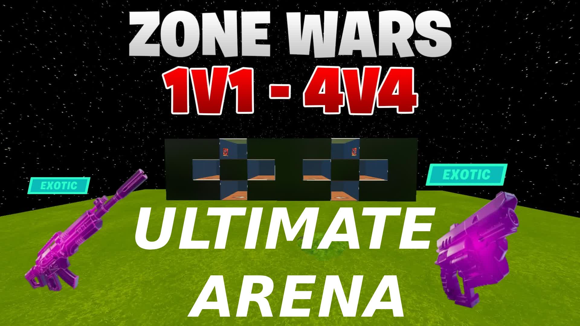 Zone Wars: Ultimate Battle (1v1 to 4v4)