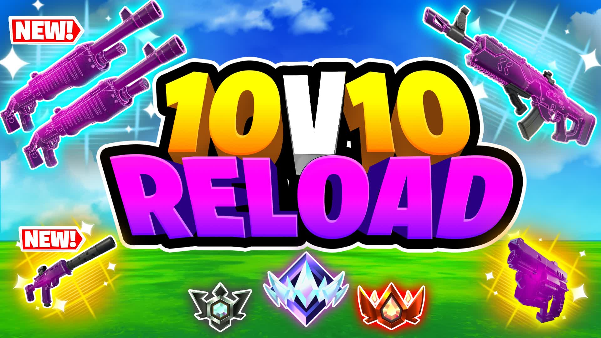 10vs10 Reload - ريلود 🔴🔵