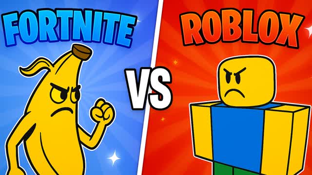 CRAZY FORTNITE VS ROBLOXđŽđ”