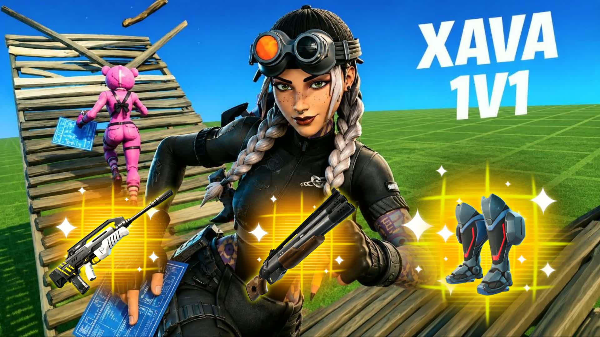 XAVA 1V1 BUILD FIGHTS عاركني بالبناء 💎