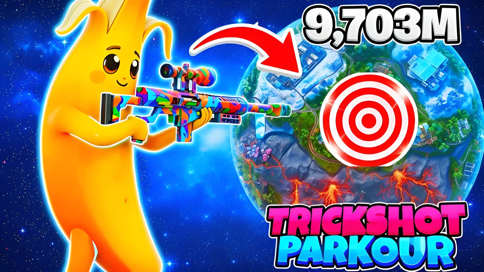 SUPER TRICKSHOT PARKOUR 100+🎯 FASHION
