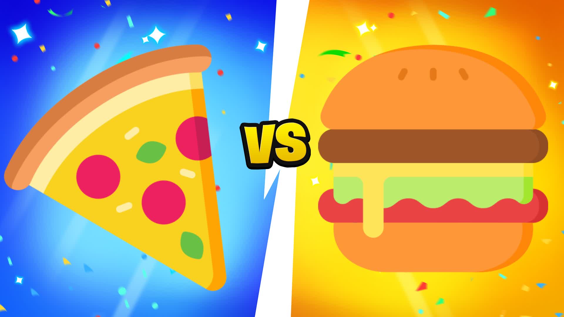 🍕PIZZA VS BURGER🍔 037801771614 by tlcot Fortnite Creative Map Code