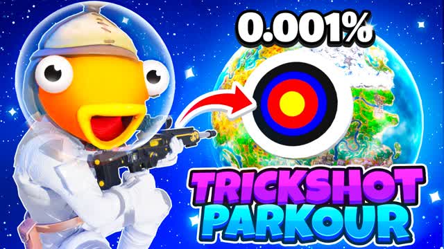 MASSIVE TRICK SHOT PARKOUR 🎯 EASY