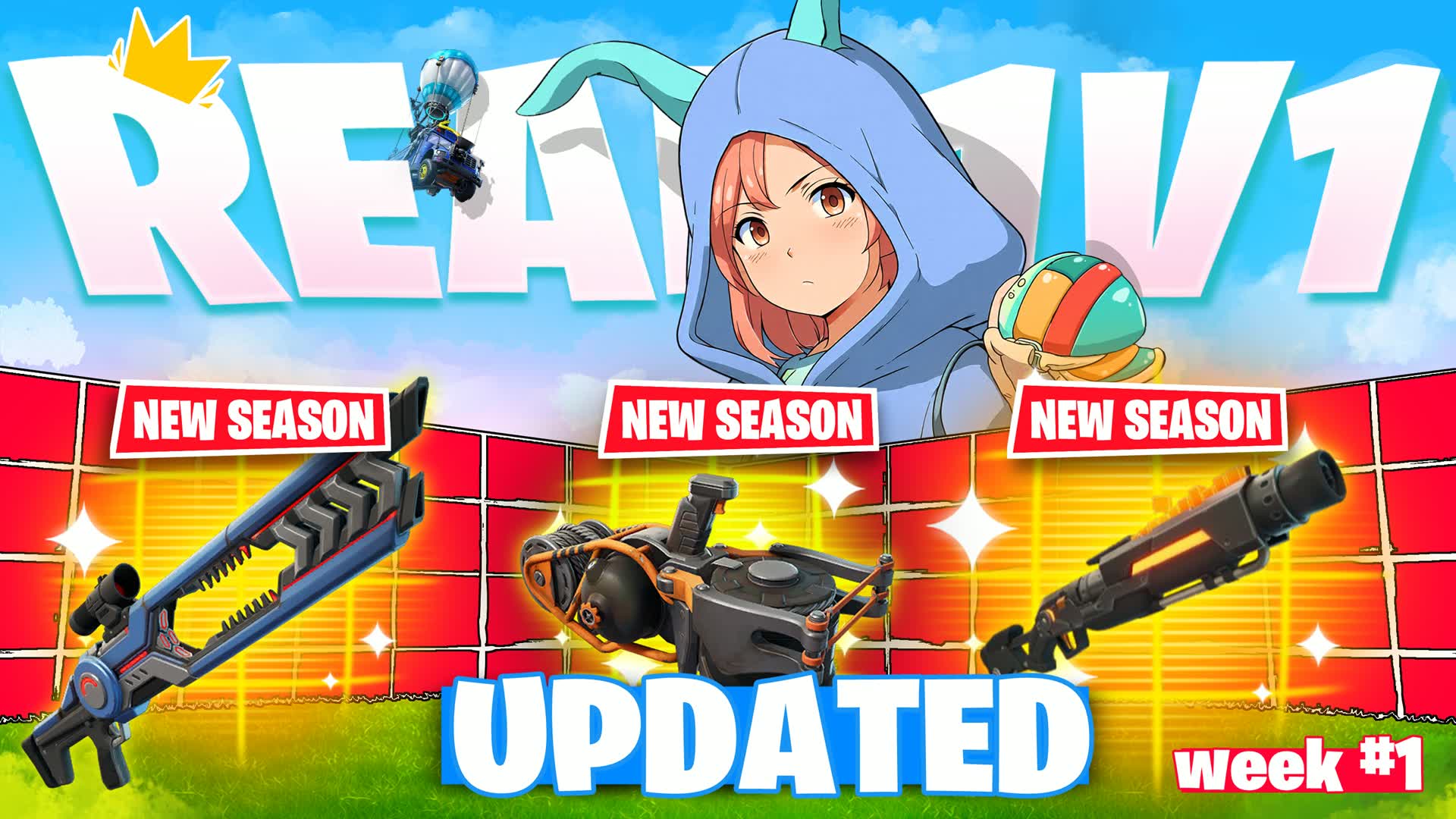 リアル 1v1 - 競技的フリーフォーオール