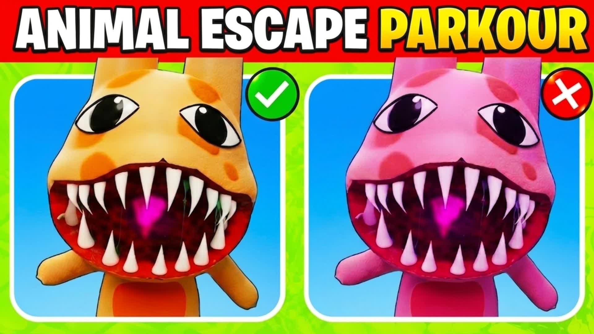 ANIMAL PARKOUR EASY ESCAPE 100 LEVELS 🌈