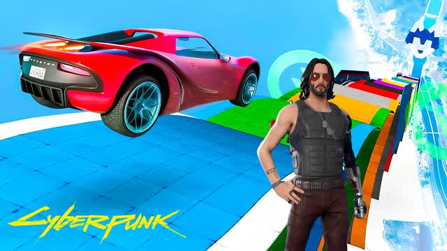 Cyberpunk MEGA Ramp