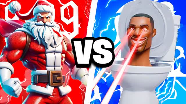 SANTA vs SKIBIDI TOILET 🚽UPDATED