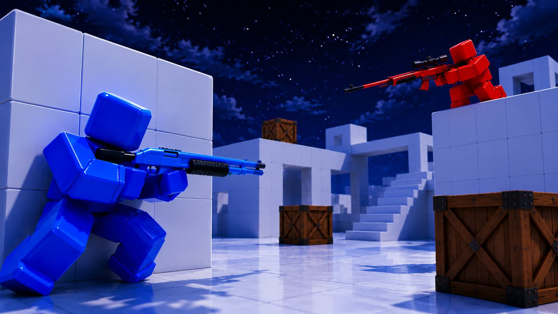 RED VS BLUE 🔴🔵 PROJECT NEW RIVALS