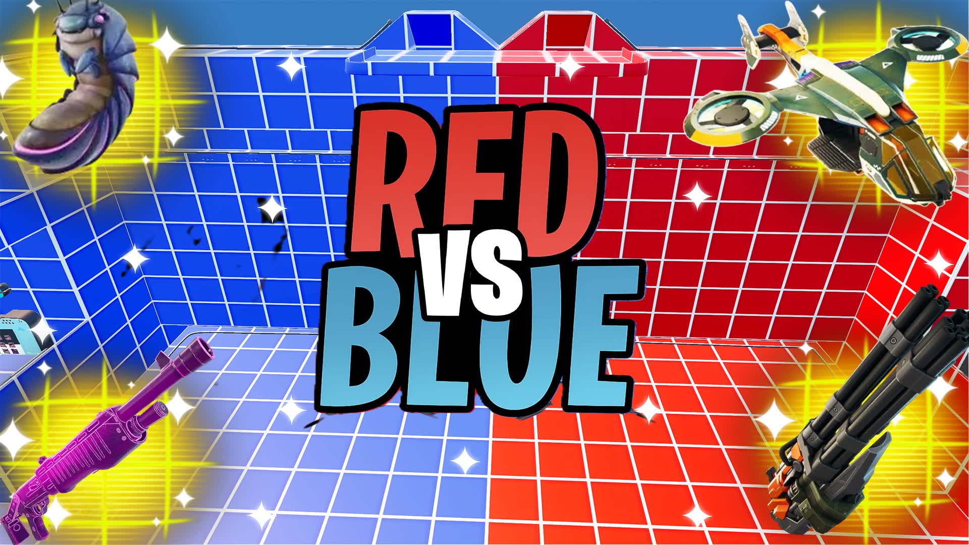 Pixel War🏆 Red vs Blue🔴🔵