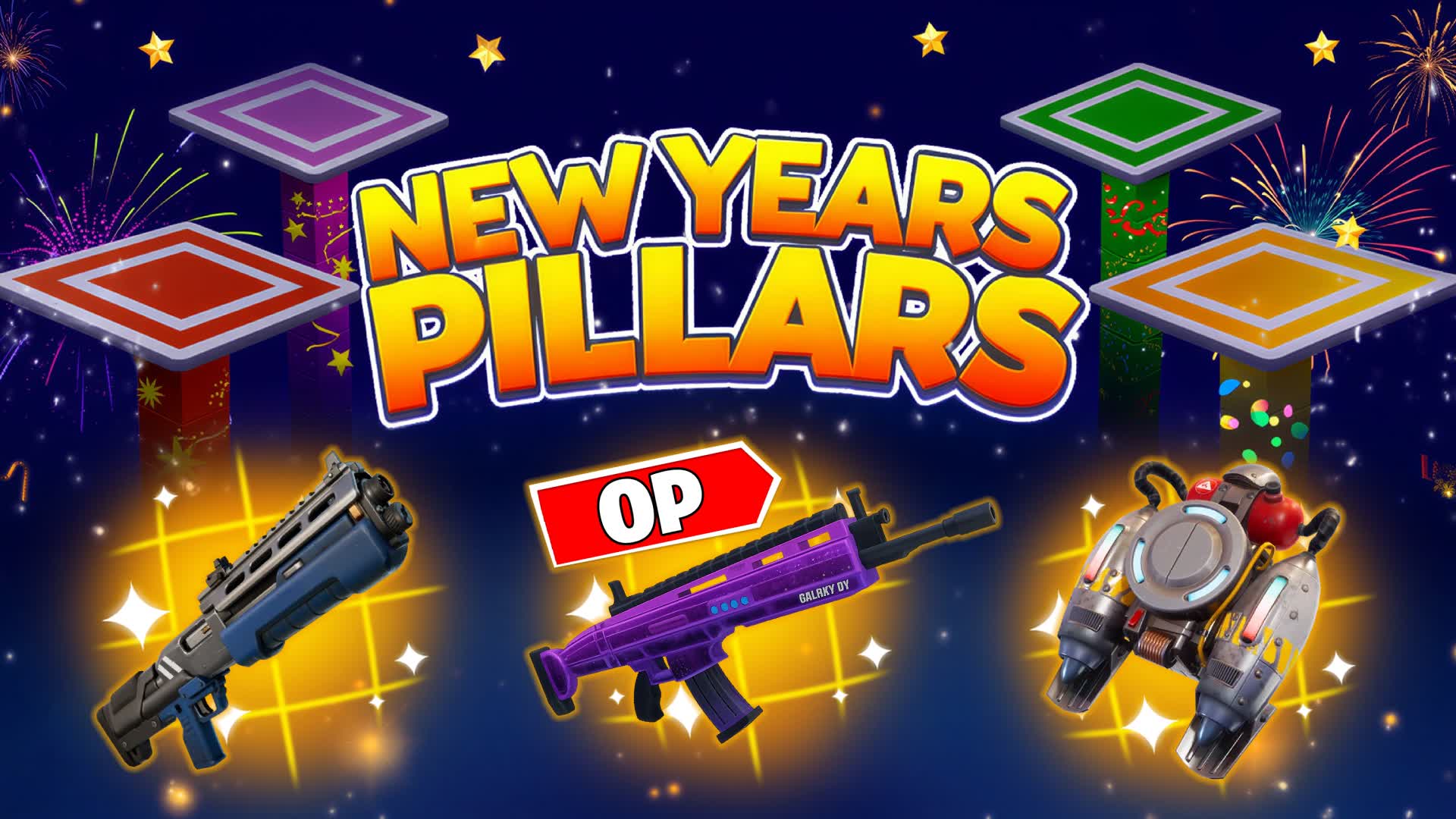 NEW YEARS PILLARS