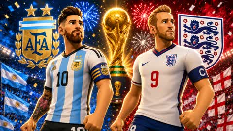 ENGLAND VS ARGENTINA WORLD CUP