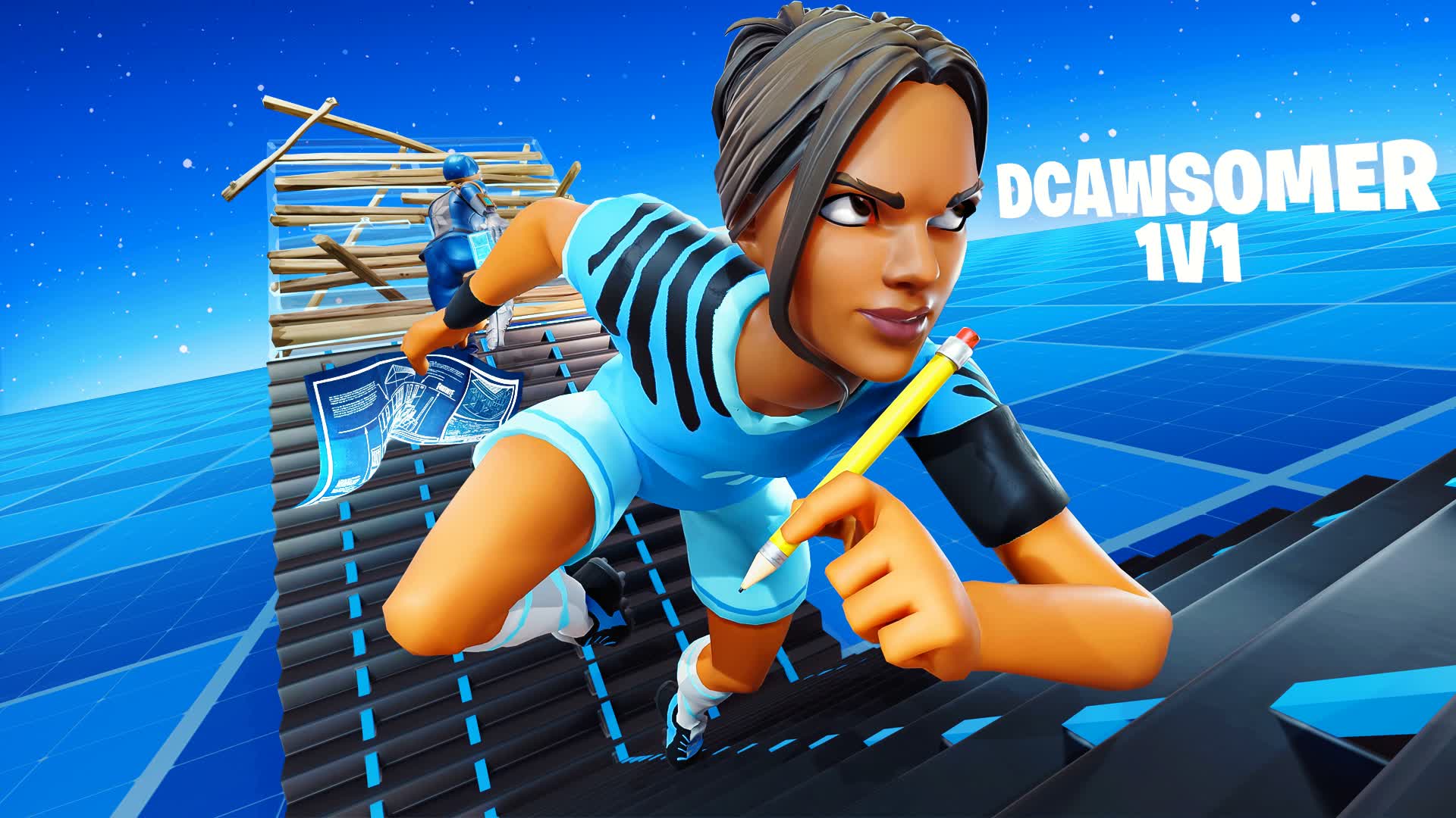 Dcawesomer 1v1 Build Fights (200 Pumps)