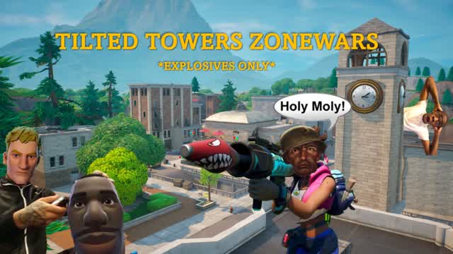 Capture 1 – Explosives Only Tilted Towers Zonewars