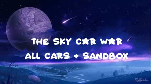 The Sky Car War (MEGA RAMP & ALL CARS)