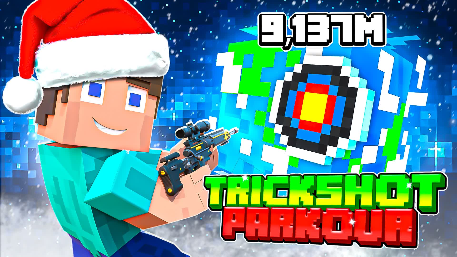 BLOCK TRICK SHOT PARKOUR 100+ 🎯