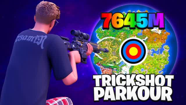 ⭐️SUPER TRICKSHOT PARKOUR🎯