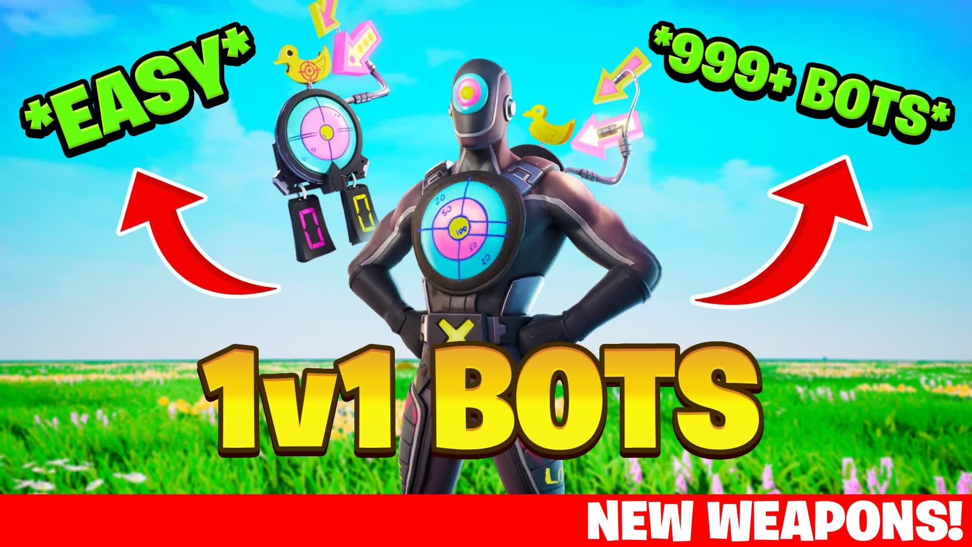 1V1 BOTS REALISTICS 1V1V1