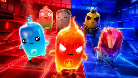 RED VS BLUE BRAINROT POWER 🔴🔵