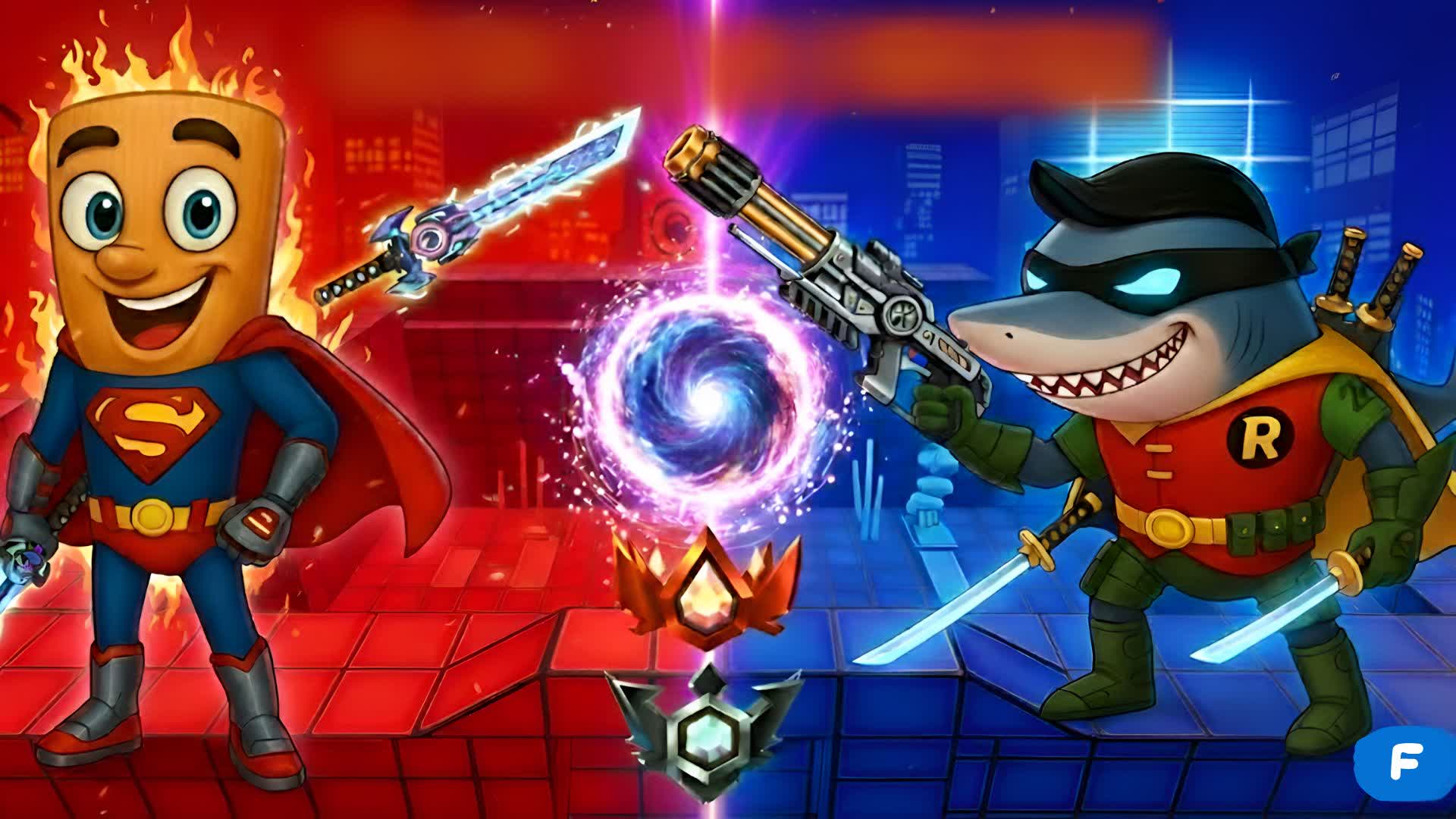 🧠BRAINROT SUPER HERO⭐️RVB 🔴🔵