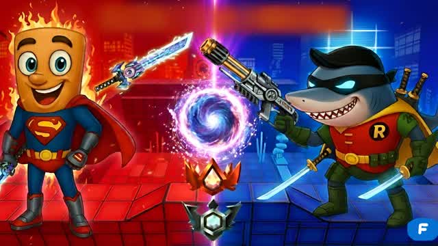 🧠BRAINROT SUPER HERO⭐️RVB 🔴🔵