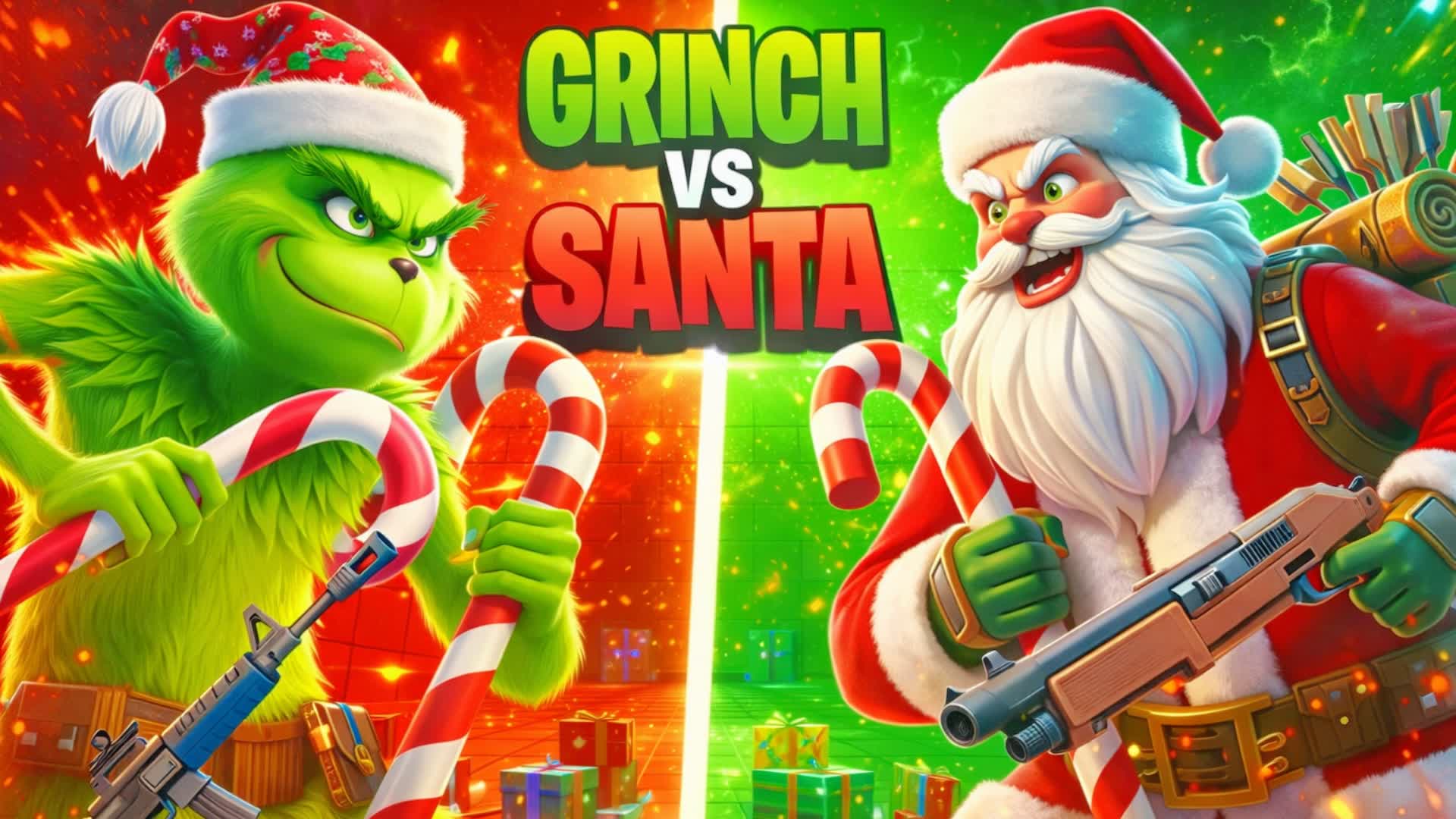 🐸GRINCH VS SANTA🎅 XMAS EDITION🎄