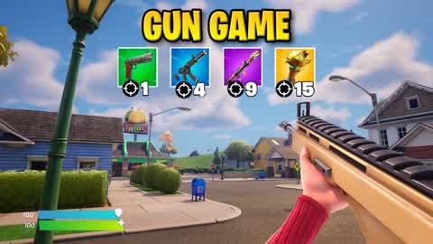 FIRST PERSON GREASY GROVE (GUN GAME)
