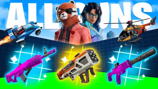 BEST 1V1 ALL GUNS & VEHICLES FFA