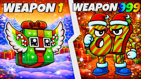 ⭐WINTER BRAINROT GUN GAME⭐ONE SHOT🎯