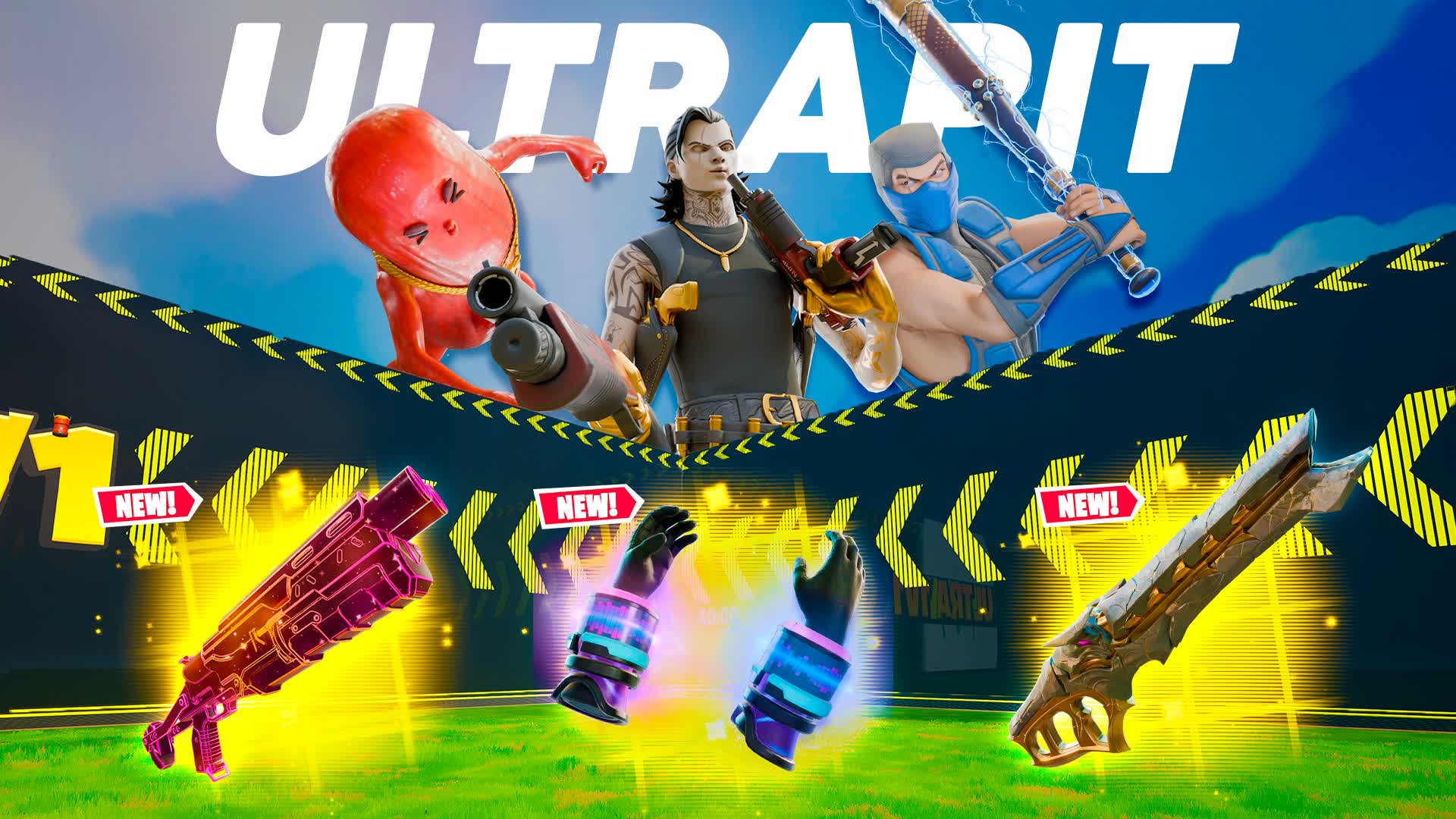 💥 ULTRAPIT 1V1 💥 ALL GUNS 💥