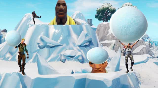 snow ball fights minigames
