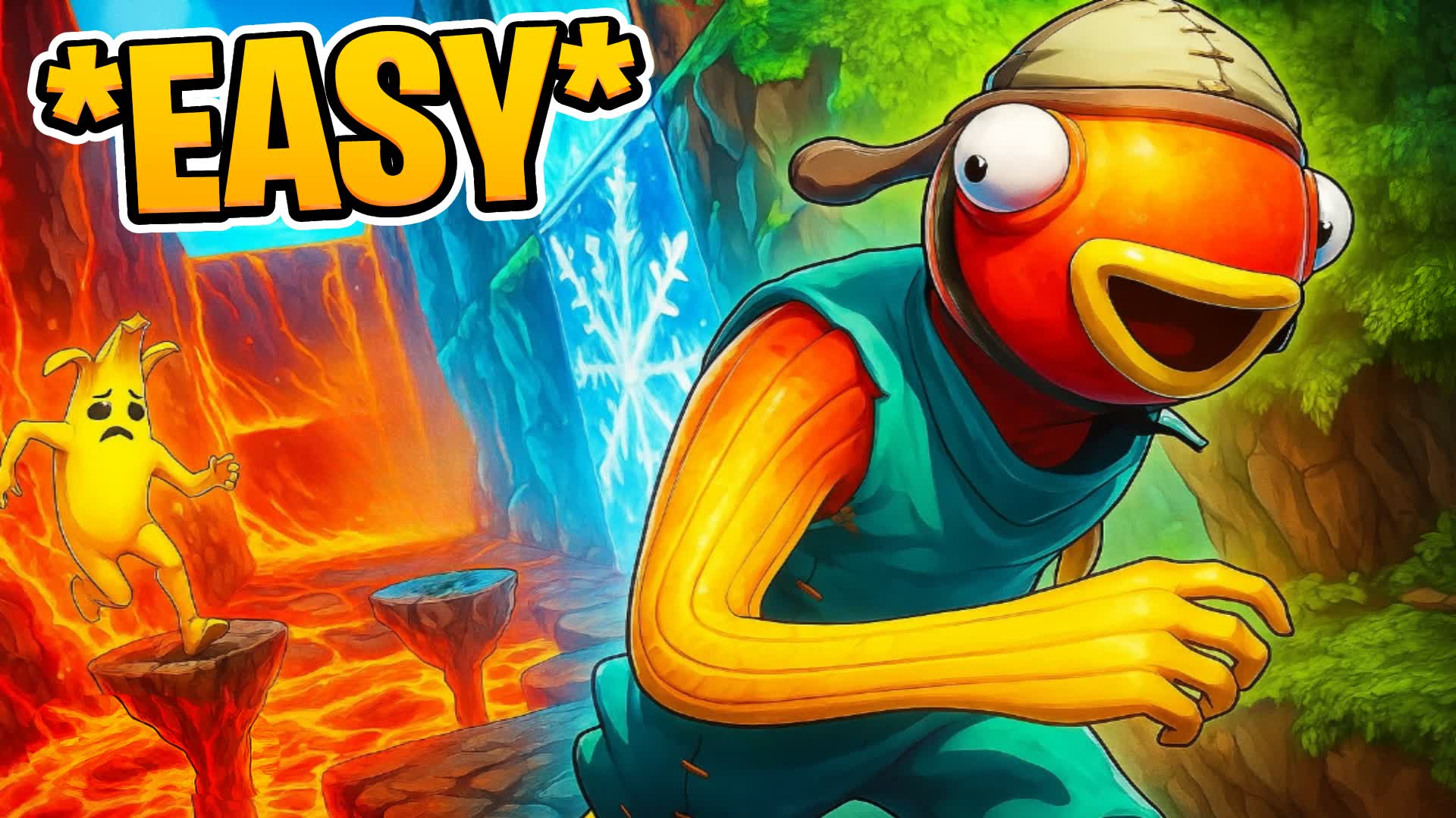 🔥ELEMENTAL PARKOUR 200+🌱