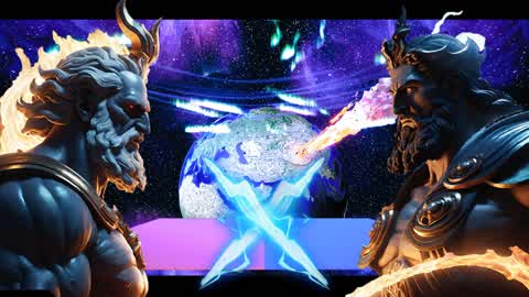 🌌 Gods of Galaxy 🌌 - 🔴 Red vs Blue 🔵