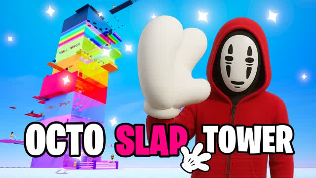OCTO SLAP TOWER 문어 게임 TROLL OBBY PARKOUR
