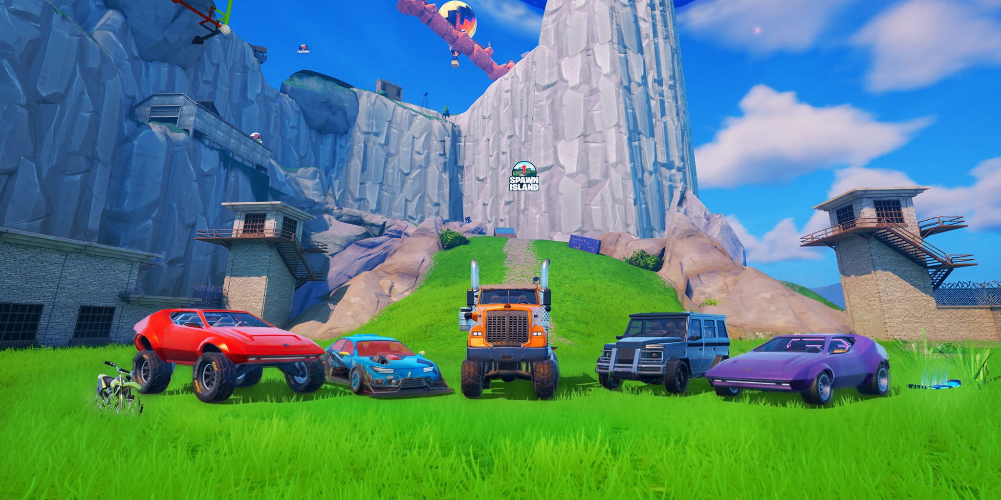 DRIVE ONLY UP — Fortnite Creative Insel